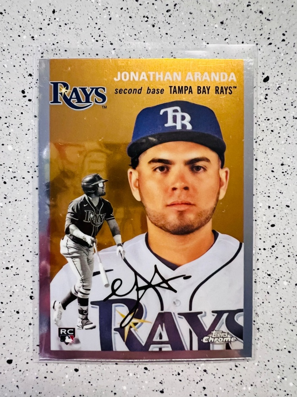 2023 Topps Chrome Platinum - Jonathan Aranda #15 Tampa Bay Rays (RC) NM💎